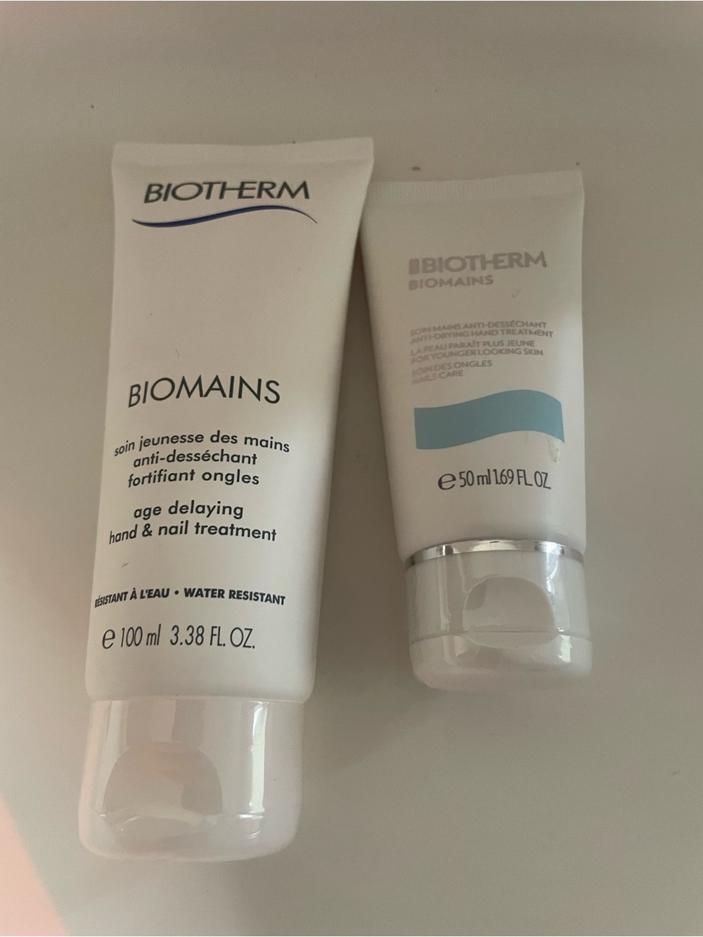 Biotherm Biomains Age-Delaying Hand & Nail Treatment Lot